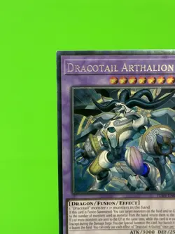 Yu-Gi-Oh Justice Hunters Dracotail Arthalion Collectors Rare JUSH-EN006 NM!!! - Image 4