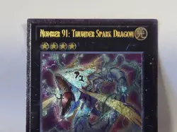 YuGiOh TCG Number 91: Thunder Spark Dragon REDU-EN098 Ultimate Rare 1st Ed NM - Image 3