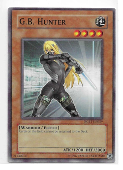 G.B. Hunter Yu-Gi-Oh Raging Battle RGBT-EN039 Common/Short Print - Image 1
