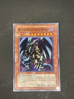 Red Eyes Black Metal Dragon 2007 Super Rare PP01-EN015 Near Mint Unlimited - Image 1