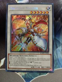 Yugioh Tri-Edge Master Secret Rare BLMR-EN008 1st Near Mint - Image 1
