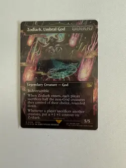Zodiark, Umbral God (Borderless Foil) - FINAL FANTASY (FIN) #366 - Image 1