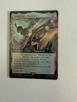 Conformer Shuriken (Extended Art Foil) - Commander: FINAL FANTASY (FIC) #127 - Image 1