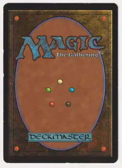 Gold Signed Mahamoti Djinn MP Beta Limited Artist Dan Frazier MTG Magic Rare! - Image 2