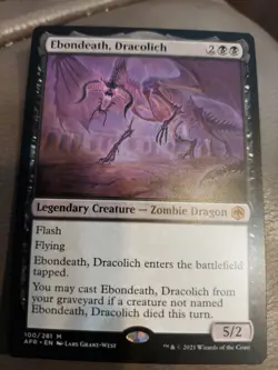 Ebondeath, Dracolich Adventures in the Forgotten Realms Regular - Image 1