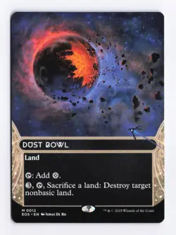 Dust Bowl (Borderless) 0012 (M) MTG Edge of Eternities Stellar Sights (EOS) - Image 1