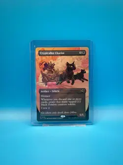 MTG, Cryptcaller Chariot (Borderless) 306 Aetherdrift REGULAR - Image 1