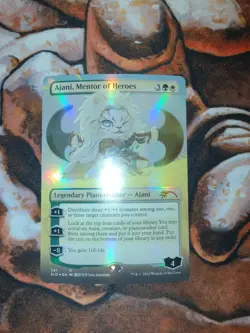 FOIL Ajani, Mentor of Heroes Borderless Secret Lair Drop MTG Magic the Gathering - Image 1