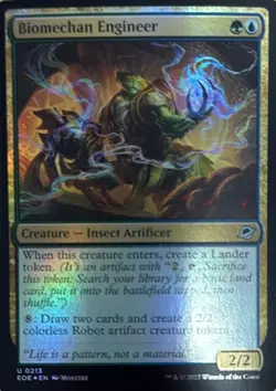 Edge of Eternities Biomechan Engineer Foil - Image 1