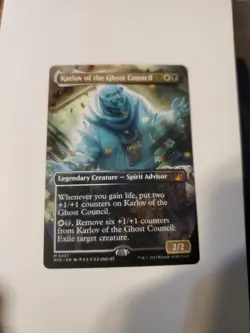 Karlov of the Ghost Council (Anime Borderless) Ravnica Remastered Regular - Image 1