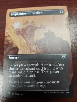 Inquisition of Kozilek (Borderless) Double Masters 2022 Regular - Image 2