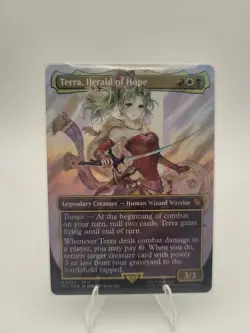 Terra, Herald of Hope (0212 - Borderless Surge Foil) - Image 1