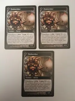 MTG Fleshwrither x3 Future Sight NM-Mint See Pictures - Image 1