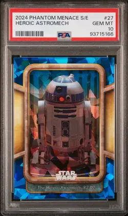 Heroic Astromech R2D2 2024 Star Wars PSA 10 Gem mint Phantom Menace Sapphire 💎 - Image 1