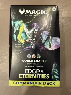 🔥World Shaper - MTG: Edge of Eternities Commander Deck - Sealed New🔥 - Image 1