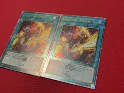 Yugioh! 2x Lightning Storm (New Art) Quarter Century Secret Rare RA04-EN094 NM - Image 2