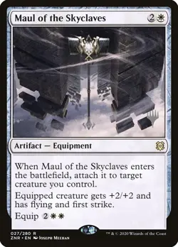 Maul of the Skyclaves (Promo Pack) [Zendikar Rising Promos] Lightly Played - Image 1