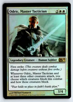 Odric, Master Tactician - Magic 2013 - FOIL - Image 1