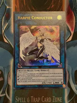 YuGiOh! Harpie Conductor LART-EN026 Ultra Rare LIMITED EDITION NM - Image 1