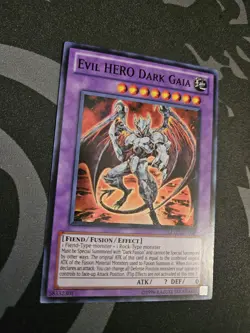 Evil HERO Dark Gaia LCGX-EN069 Legendary Collection 2 Unlimited Super Rare NM - Image 2