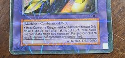 Yu-Gi-Oh XYZ Dragon Cannon 110 Novelty Card - Image 2