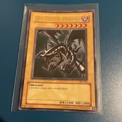 Yu-Gi-Oh! TCG Red-Eyes B. Dragon Joey SDJ-001 Unlimited Ultra Rare LP - Image 1
