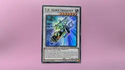 Yugioh F.A. Dawn Dragster MP19-EN061 1st edition Super rare - Image 1