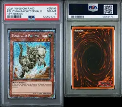 PSA YU-GI-OH! Card Lot Of 8 Graded Cards - RA03-EN - Platinum Secret Rare PSA 8 - Image 5