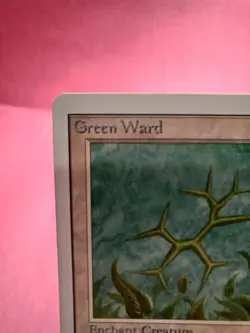 Green Ward - Unlimited - Excellent Cond! - MTG - Magix the Gathering - Image 3