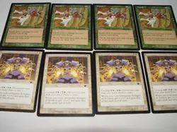 MTG gempalm avenger squall mercadian masques legions green white magic card lot - Image 1