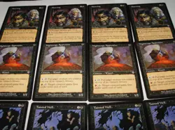 MTG 12X INVASION nightscape apprentice black tainted well playset magic cards MP - Image 1