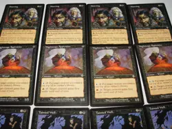 MTG 12X INVASION nightscape apprentice black tainted well playset magic cards MP - Image 5
