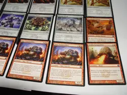 MTG 15x Scars of Mirrodin artifact strider harness ogre red magic card lot MP - Image 2