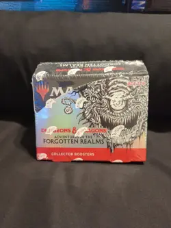 Magic: The Gathering Dungeons and Dragons Forgotten Realms Collector Booster Box - Image 1