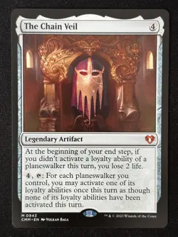 1x MTG The Chain Veil - Commander Masters (CMM) #943 - Magic the Gathering - Image 3