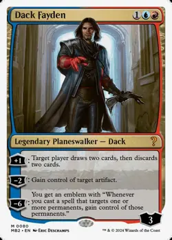 MTG Magic x 1 Dack Fayden #80 x 1 - Mystery Booster 2 (MB2) - Image 1