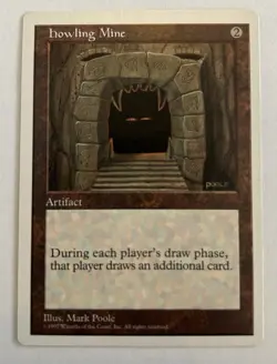 Magic the Gathering MTG: 5th Edition: HOWLING MINE NM - Image 1