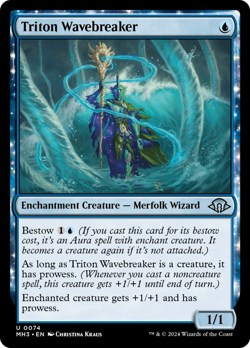 Triton Wavebreaker [Modern Horizons 3] Lightly Played Foil - Image 1
