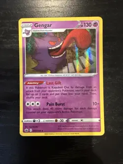 Pokemon Card Gengar 057/198 Chilling Reign Holo Rare NM - Image 1