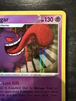 Pokemon Card Gengar 057/198 Chilling Reign Holo Rare NM - Image 5