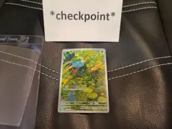 Bulbasaur 166/165 Sv Card Scarlet & Violet 151 IR Holo Pokemon TCG - Near Mint - Image 1