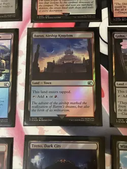 Magic the Gathering Final Fantasy Foil Land Card Lot #2 - Image 2