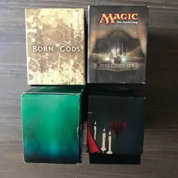 -12 Magic the Gathering Fat Pack/Bundle Boxes- EMPTY NO CARDS Various Sets MTG - Image 3