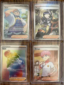 Pokemon Card Lot 14 Full Art Trainer & 2 Gold Energy Modern Era SwSh SV NM+ - Image 2