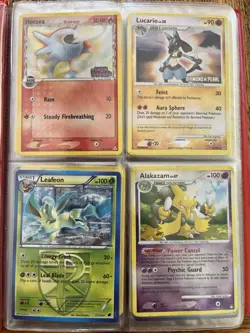 Pokemon Card Lot Vintage Mid Era Tag Team Mega EX Holo Reverse 74 Cards LP - DMG - Image 4