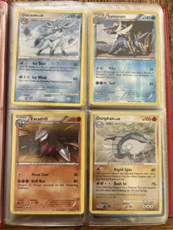 Pokemon Card Lot Vintage Mid Era Tag Team Mega EX Holo Reverse 74 Cards LP - DMG - Image 5