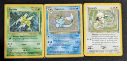 Lot of 9 Vintage WOTC Holo HP/DMG Pokemon Cards Featuring Rocket's Zapdos 15/132 - Image 3