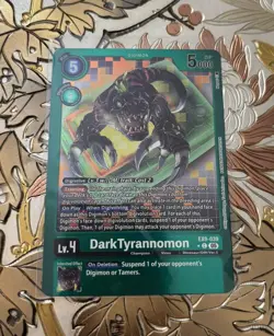Digimon Card Game DarkTyrannomon EX9-039 Limited Foil AUC - Image 1