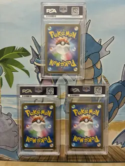 Pokemon Card Full Art Alt Art Fire PSA Lot Meowth Blaziken Etc - Image 2