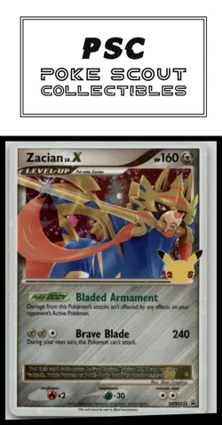 SWSH: Sword & Shield Promo Cards #SWSH135 Zacian LV. X - Image 1